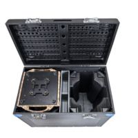Peso ligero PE 230W Sharpy 7R Luces con cabezal móvil Estuche de vuelo Impermeable Estuche de vuelo grande Estuche de vuelo con Teclado extraíble Estuche de vuelo