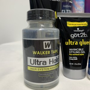 Kit d'installation professionnel pour extensions de cheveux avec dissolvant adhésif UltraHold, bâton de cire, ruban adhésif Walker et spray Got2b - Product Image 6