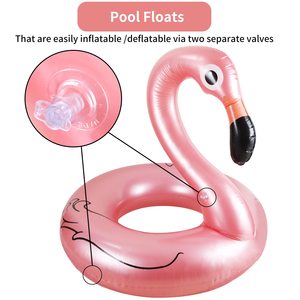 Mùa hè ngoài trời Flamingo hồ bơi <span class=keywords><strong>Float</strong></span> Vòng Rose Gold đảo động vật cho người lớn và trẻ em <span class=keywords><strong>Inflatable</strong></span> nước vui chơi giải trí cơ sở - Product Image 4