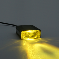 Spot LED pour moto, phares de voiture, feux de jour universels, feux de camion, blanc, jaune, double couleur