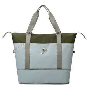 Nouveau design, sac de voyage fourre-tout moyen multicolore fait main en tissu Oxford imperméable, avec fermeture éclair, pour usage quotidien ou de nuit, à bas prix - Product Image 3