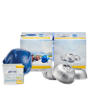 schwimmendes Desinfektionssystem + Ersatz-Smart-Chlor-Patrone 3 kostenlose Whirlpool-Pflegeanzeige, selbstregulierendes Whirlpool-Desinfektionspaket - Product Image 1