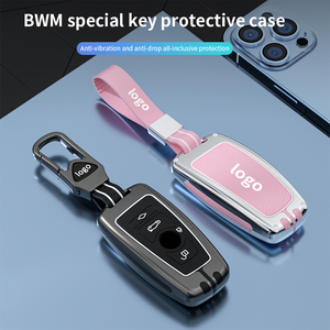 Kẽm hợp kim xe từ xa Key trường hợp bìa cho BMW X1 X3 X5 <span class=keywords><strong>X6</strong></span> X7 G20 G30 G05 F15 F16 1 3 5 7 <span class=keywords><strong>Series</strong></span> F01 F02 G11 F48 F39 xe <span class=keywords><strong>Keyring</strong></span> - Product Image 6