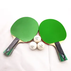 Fabricante de China mejor marca profesional personalizada 4 5 6 10 estrellas profesional carbono niños bate de tenis de mesa