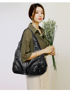 Fashion New Designer Crossbody <b>Bags</b> High Quality PU Leather Shoulder Messenger <b>Bag</b> Casual Totes Luxury Women Handbags and Purses - Product Image 2