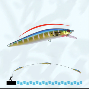 Señuelos de Pesca, Señuelo de Pesca de Hundimiento Pesado, 90 mm/125 mm, Señuelos para Lubina, Aparejos de Pesca, Cebo Artificial de Agua Salada de Largo Alcance - Product Image 5