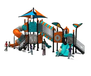 Customized Outdoor Play equipment With Ocean Theme For Kids