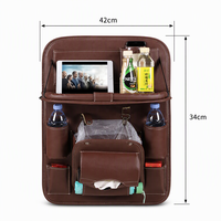 Organiseur de siège arrière de voiture 1 pc, housses de siège avec support de tablette et plateau pliable, organiseur de qualité Durable
