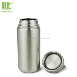 独特组定制金属水瓶宽口SS水瓶单壁SS瓶 - Product Image 2