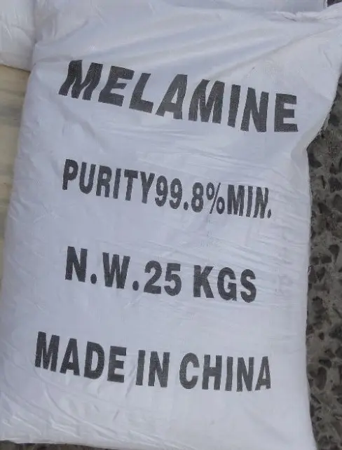 manufacture wholesale 998 melamine white powder CAS 108-78-1 production line price