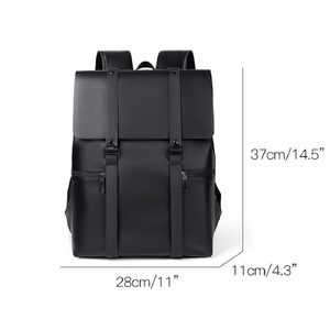 New Fashion PU Leather Large Capacity Oversized With USB Charging Port For Business Travel Sports Outdoor Computer Backpack - Product Image 2