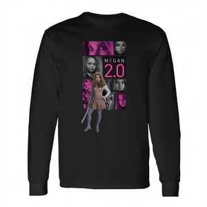 Camiseta de Manga Larga M3gan 2.0 Killer Collage, Unisex para Adultos, Cuello Redondo, Impresión Digital, Promocional - Product Image 2