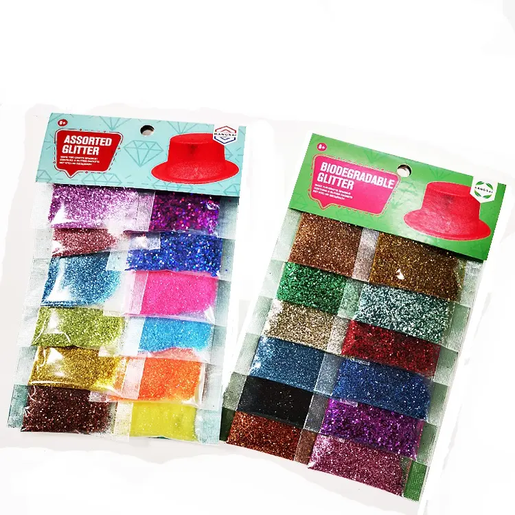 Tanaman selulosa biodegradable glitter Chunky Bioglitter untuk tubuh tato kuku wajah mata pesta festival