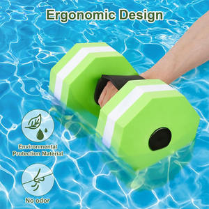 ZONWINXIN, 1 par de mancuernas de agua de espuma EVA para ejercicio en piscina, pesas de agua, pesas de ejercicio acuático, pesas de Fitness acuático - Product Image 5