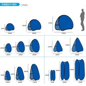 Quảng Cáo <span class=keywords><strong>Pop</strong></span> Up khung biểu ngữ hiển thị dấu hiệu ngang vuông đứng in kỹ thuật số cho các sự kiện thể thao ngoài trời trong nhà - Product Image 4