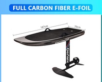 Black Efoil Electric Hydrofoil E Foil Surfboard Hydrofoil Lithium Battery Fin Surf Electric Surfboards Efoil