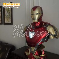Heißer Verkauf: Lebensgroße Ironman-Filmfigur aus Harz – Büstenstatue für Sammler und zum Verkauf