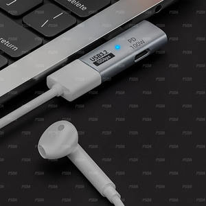 Adattatore 2-in-1 Type C <span class=keywords><strong>3.2</strong></span> OTG con Ricarica Rapida PD 100W Type C, Convertitore USB C a USB <span class=keywords><strong>3.2</strong></span> per Telefono, Tablet, Macbook - Product Image 5