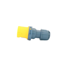 Prise et Fiche Industrielles Jaune HFE 16A 110V IP44 2P+E 3 Broches Mâle et Femelle IEC 60309-1-2