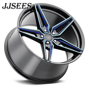 Llantas de aleación forjadas de alta calidad JJSEES 17 18 19 20 22 24 pulgadas llantas 5x114,3 5x5x120 112 ruedas para <span class=keywords><strong>Audi</strong></span> S3 S5 S6 A6l A6 330i 340i - Product Image 3