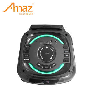 Altavoz de Karaoke AMAZ, LED de graves y temblores. Portátil inalámbrico ideal para fiestas - Product Image 3