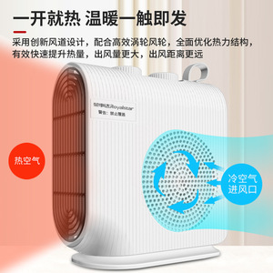 Rongshida Electric Heater NTS-208B 15 Sqm White Quiet Heating Home Office Use - Product Image 3