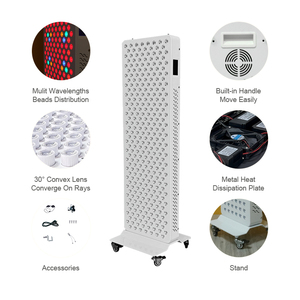 Pannello LED per Terapia a Luce Rossa Meanwell Driver RLP300-V4, Dispositivo PDT Professionale a Infrarossi e Luce Rossa per Tutto il Corpo, 1500W - Product Image 3