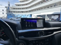 Ecran multimédia de voiture Android13 8 + 128GB Google Map Spotify Wireless CarPlay Netflix Android Auto Update pour Lexus LX570
