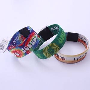 Pulsera de Tela <span class=keywords><strong>RFID</strong></span> con Logotipo Personalizado, Reutilizable y Elástica, para Eventos y Festivales - Product Image 6