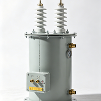 Transformateur de distribution monophasé 20 kVA monté sur poteau, transformateur de puissance immergé dans l'huile, bobinage en cuivre pour utilisation extérieure