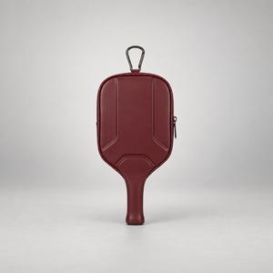 Funda Estructurada para Raqueta de Pickleball en PU Italiano con Mosquetón, Aspecto Italiano, Logotipo Personalizado, Venta al Por Mayor - Product Image 1