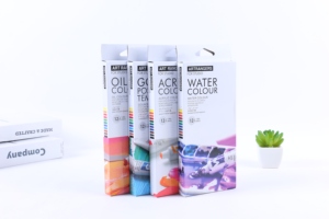 Ensemble de peinture <span class=keywords><strong>gouache</strong></span> en tube d'aluminium non toxique, couleurs riches et vives, vente en gros pour étudiants, artistes, peinture DIY, fournitures artistiques - Product Image 3