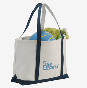 Sacs fourre-tout nautiques en toile de coton premium avec logo personnalisé, fermeture éclair, promotionnels, cadeaux d'entreprise, commandes en gros pour événements - Product Image 3