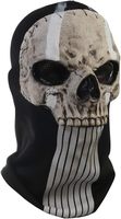 Masque fantôme Halloween Masque effrayant Costume squelette effrayant Call of Duty Ghost Screaming Ghost Latex Carnival Shape Face Mask