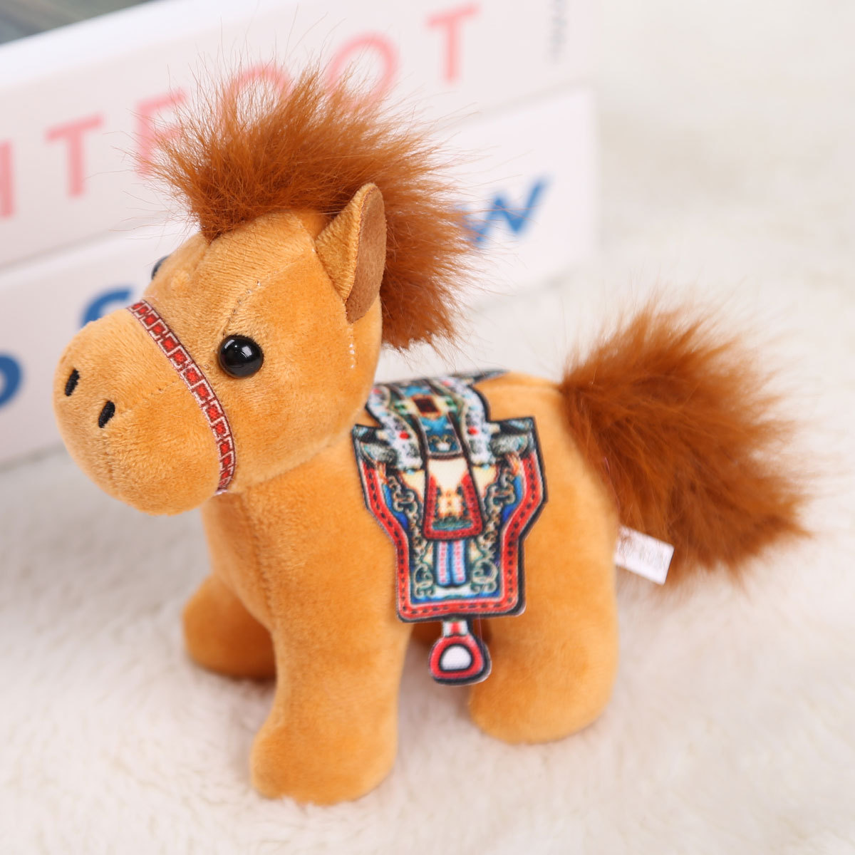 10cm Saddle Pony Foal-Light Brown