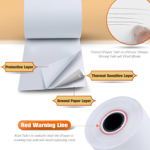 Etiquetas térmicas de biomímesis, repelente al agua inspirado en hojas de loto y bajo desperdicio para papel de caja registradora - Product Image 5