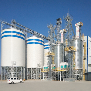 Silo à copeaux de bois et silo à céréales de 100 tonnes, silos de stockage - Product Image 4
