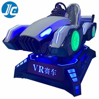 Simulateur de course automobile VR avec cadre en aluminium pour une expérience immersive en intérieur dans les centres commerciaux et les parcs d'aventure