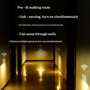 inkage Magnetic Induction Night <b>Light</b> Rechargeable Bedside Aisle Bathroom Foot <b>Light</b> for Elderly Getting Up at Night - Product Image 5