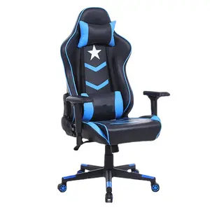 Full Recline Adjustable 4D Swivel Lift Modern PC Gaming Chair leather racing gaming office chair