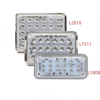 Lámpara de Advertencia LED Perimetral para Vehículos de Nuevo Diseño con Función de Sincronización L1808 con Lente Transparente