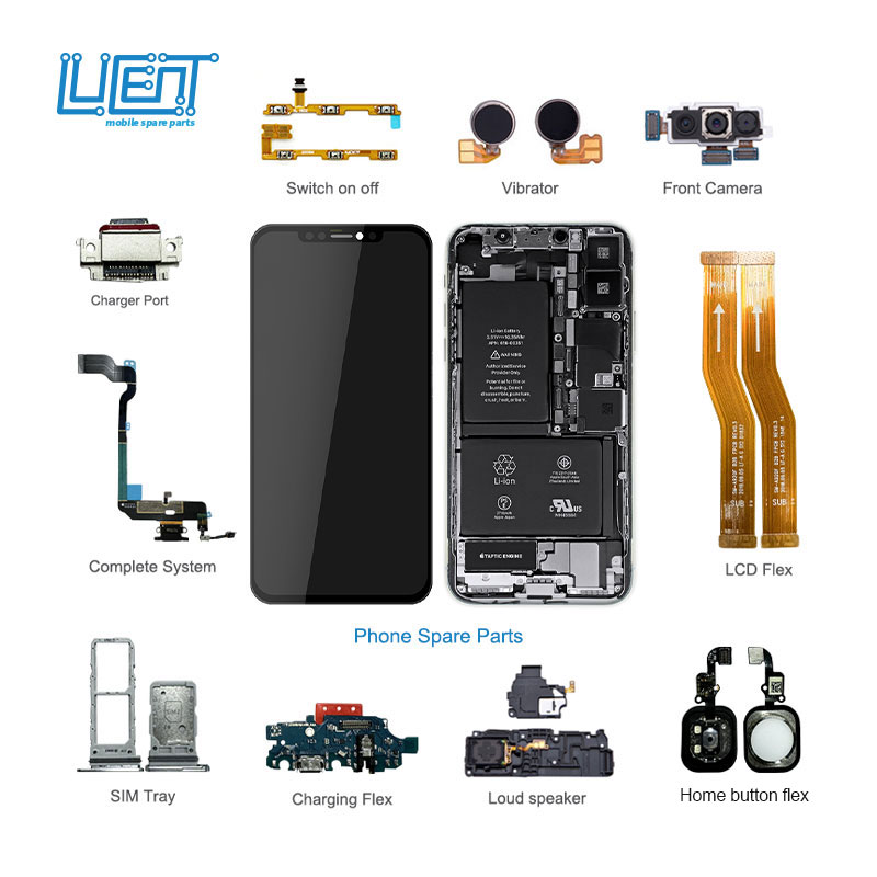 cell phone repair mobile parts mobile phone spare parts for Different brands replacement for iphone for samsung spare parts