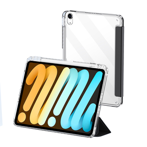 Custodia Protettiva in Pelle TPU Antiurto per <span class=keywords><strong>iPad</strong></span> Mini 7a/6a Generazione, Pieghevole a Tre Ante, Vendita all'Ingrosso del Produttore - Product Image 1