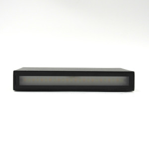 מנורת קיר שחור מלבני גוף אלומיניום הוביל עמיד למים חיצונית למעלה ולמטה תאורה לגינה - Product Image 6