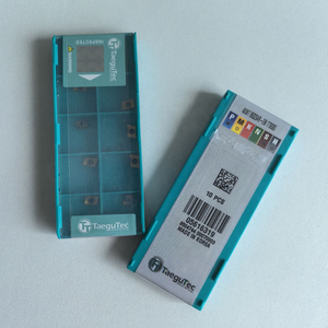 Insert en carbure de tungstène pour tournage externe CNC Taegutec, revêtement CVD, modèle TT9080, original AXMT060204R-EM - Product Image 6