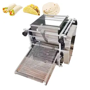 Tortilla makinesi Atta makinesi gıda tesisi makinesi yapmak için Taco Chapati kompakt Tortilla ticaret mısır yapmak