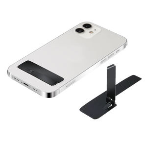Siêu mỏng kim loại điện thoại trở lại nhãn dán đứng, có thể gập lại vô hình hỗ trợ khung, dán Mini lười biếng người của máy tính để bàn - Product Image 5