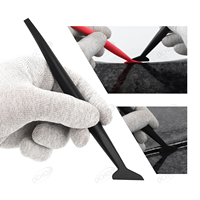 Kit d'outils de pose de film plastique pour vitres de voiture et application de vinyle
