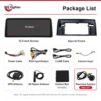 Autoradio GPS 12,3' Android avec écran tactile multimédia Carplay pour Toyota Camry 2024