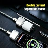 Adaptateur de charge intelligent portable 140W AI à charge complète avec port USB-C escamotable et arrêt automatique pour iPhone, montre connectée et ordinateur portable